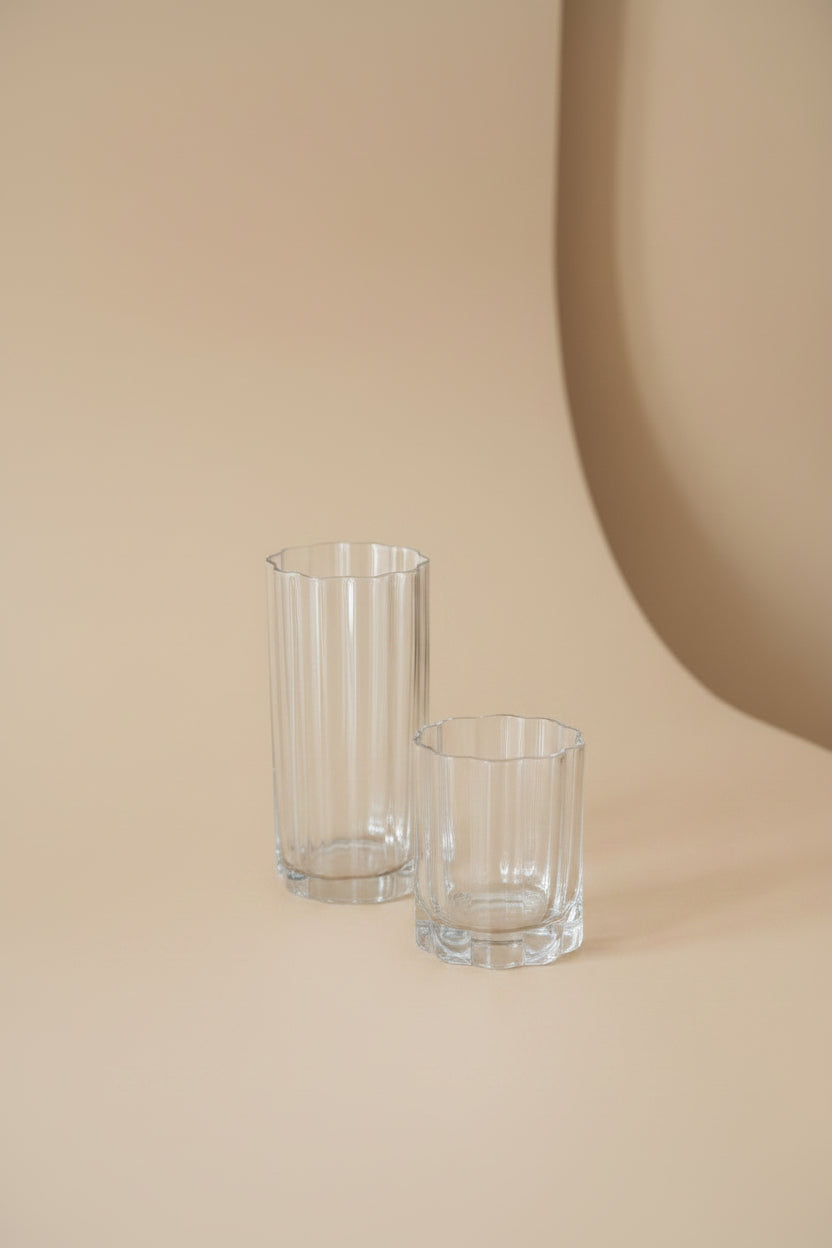 Daisy Glass – Set van 2